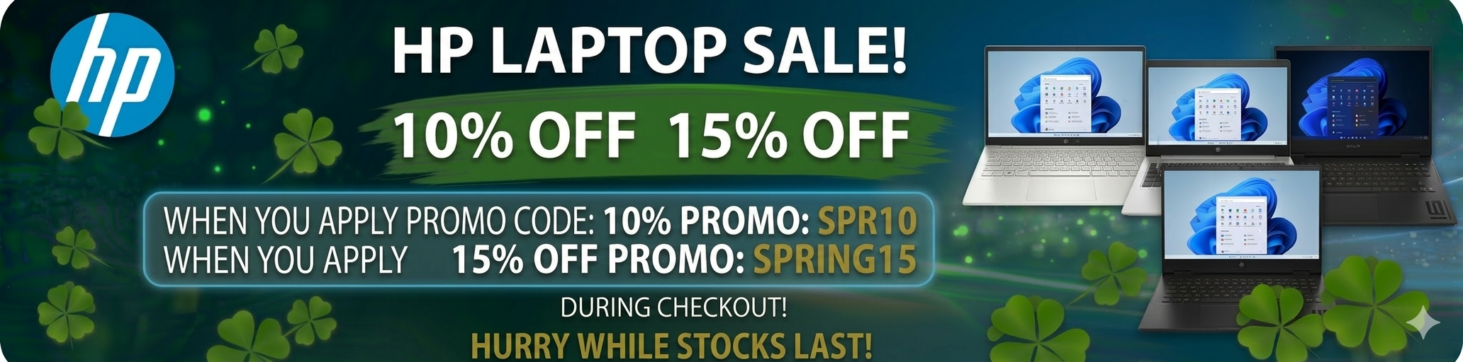 HP Laptop Sale!